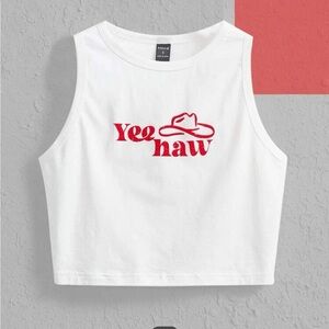 Yee Haw Cropped Tank
